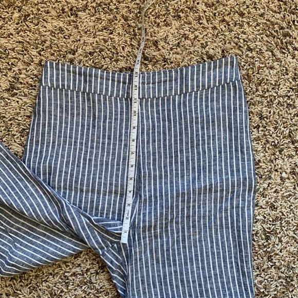 Free People Elliot Striped Linen Blend Pants - Picture 12 of 13